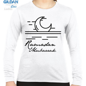 Kaos Ramadan mubarak kaos wanita