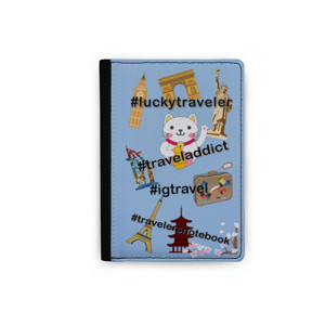 Dompet Passport lucky traveler