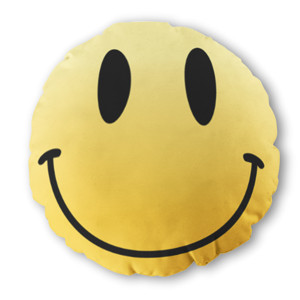 Bantal Bulat Smiley Emoticon 2