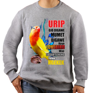 Jaket Sweater Lovebird