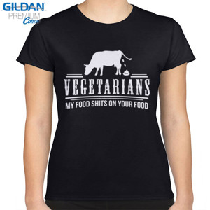 Kaos FUNNY VEGETARIAN JOKE