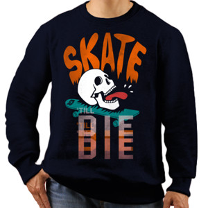 Jaket Sweater SKATE TILL DIE
