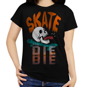 Kaos SKATE TILL DIE