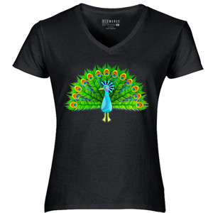 Kaos Cute Peacock - Kaos Burung Merak Cantik