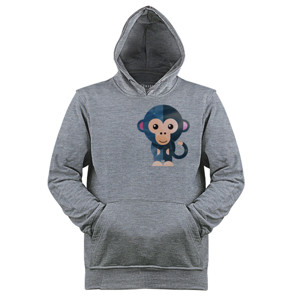 Jaket Hoodie Cute Monkey