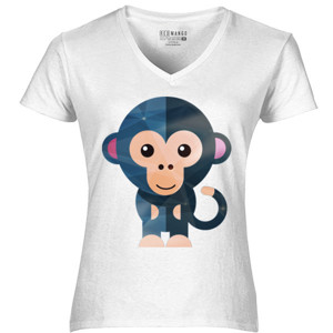 Kaos Cute Monkey