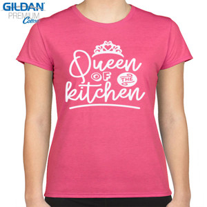 Kaos kaos Wanita Queen of the kitchen