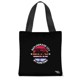 Tas Tote Fullprint Banjarmasin City