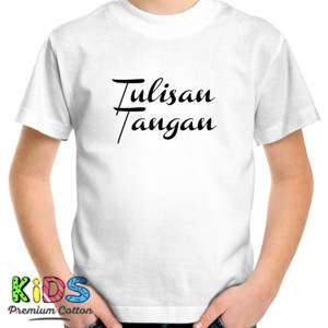 Kaos Tulisan tangan