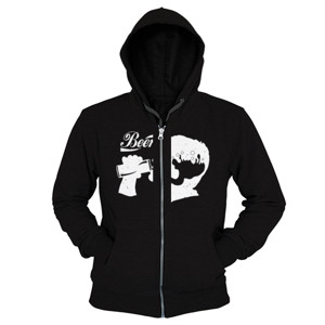 Hoodie Zipper Beer