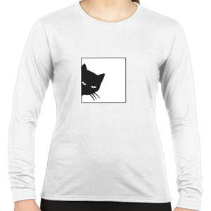 Kaos Clothudio - Black Cat Tees