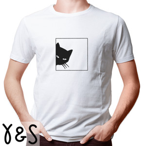 Kaos Clothudio - Black Cat Tees