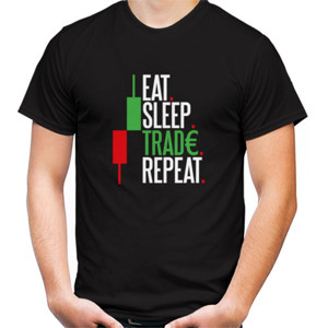 Kaos KAOS FOREX EAT SLEEP TRADE FOREX REPEAT
