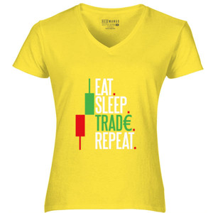 Kaos KAOS FOREX EAT SLEEP TRADE FOREX REPEAT
