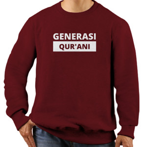 Jaket Sweater Generasi Qurani White