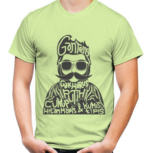 Kaos Cukup Hitam manis dan kumi