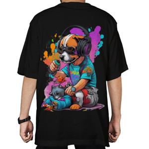 Kaos Oversize Kaos pria oversize grafity
