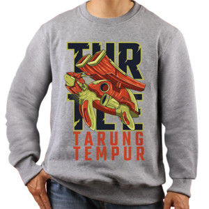 Jaket Sweater Kura Kura Tarung Tempur