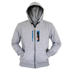 Hoodie Zipper Blue Rose The Series 06
