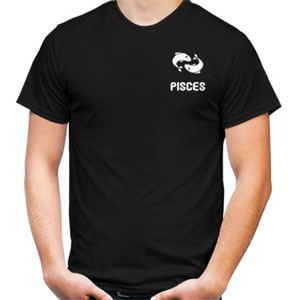 Kaos Zodiak Pisces Logo - White Exclusive