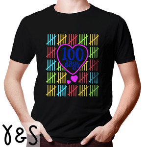 Kaos 100 Days of School merch - 1