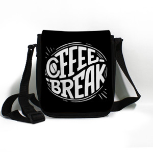 Tas Selempang Coffee Quote