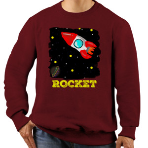 Jaket Sweater Kaos Rocket