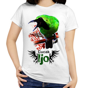 Kaos Burung Cucak Ijo