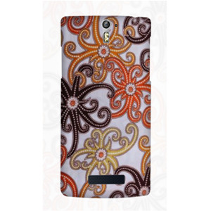 batik kalimantan corak gurita Casing HP