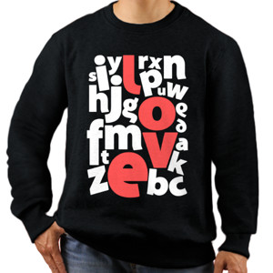 Jaket Sweater LOVE LETTERS