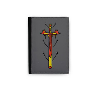 Dompet Passport Red sword