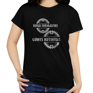 Kaos Jersey Sepeda Gowes Rutinitas