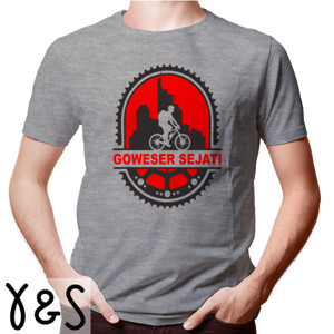Kaos Kaos Sepeda Goweser Sejati Indonesia