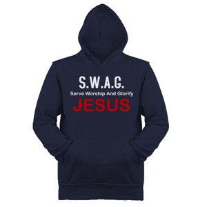 Jaket Hoodie Serve, Worship and Glorify