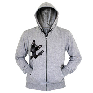 Hoodie Zipper Oke Bos