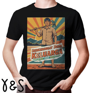 Kaos Berkeringat Demi Keluarga