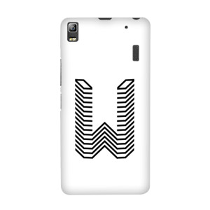 Logo Huruf W gamer Casing HP