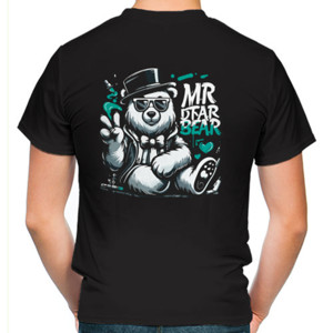 Kaos Premium - Mr. Bear Panda #006