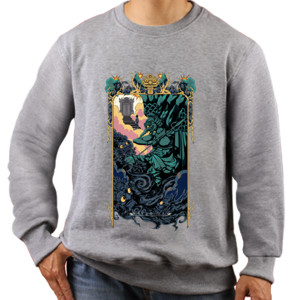 Jaket Sweater Garuda: Divine Sky Guardian