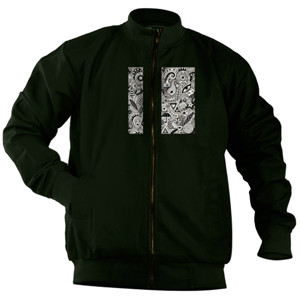 Jaket Bomber abstract 003