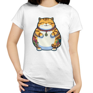 Kaos Kucing lucu