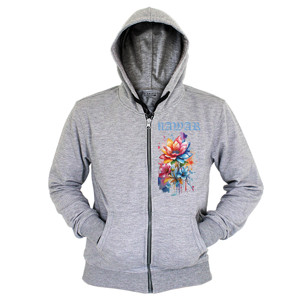 Hoodie Zipper Mawar