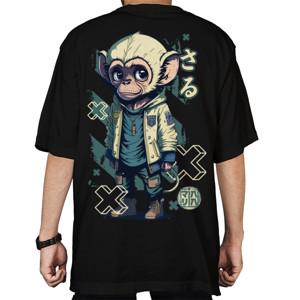 Kaos Oversize Monkey - Streetwear Style