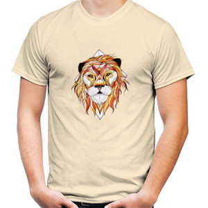Kaos Lion Illustration