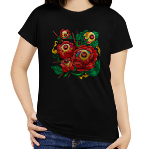 Kaos Amour eyes and Flower