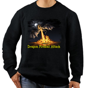 Jaket Sweater DRAGON FIREBALL ATTACK