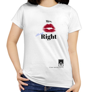Kaos Couple - Women - Mrs. (Always) Right