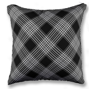 Bantal Diagonal Black
