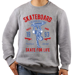 Jaket Sweater Skate For Life