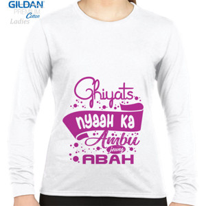 Kaos Ghiyats Nyaah ka Ambu ORIGINAL